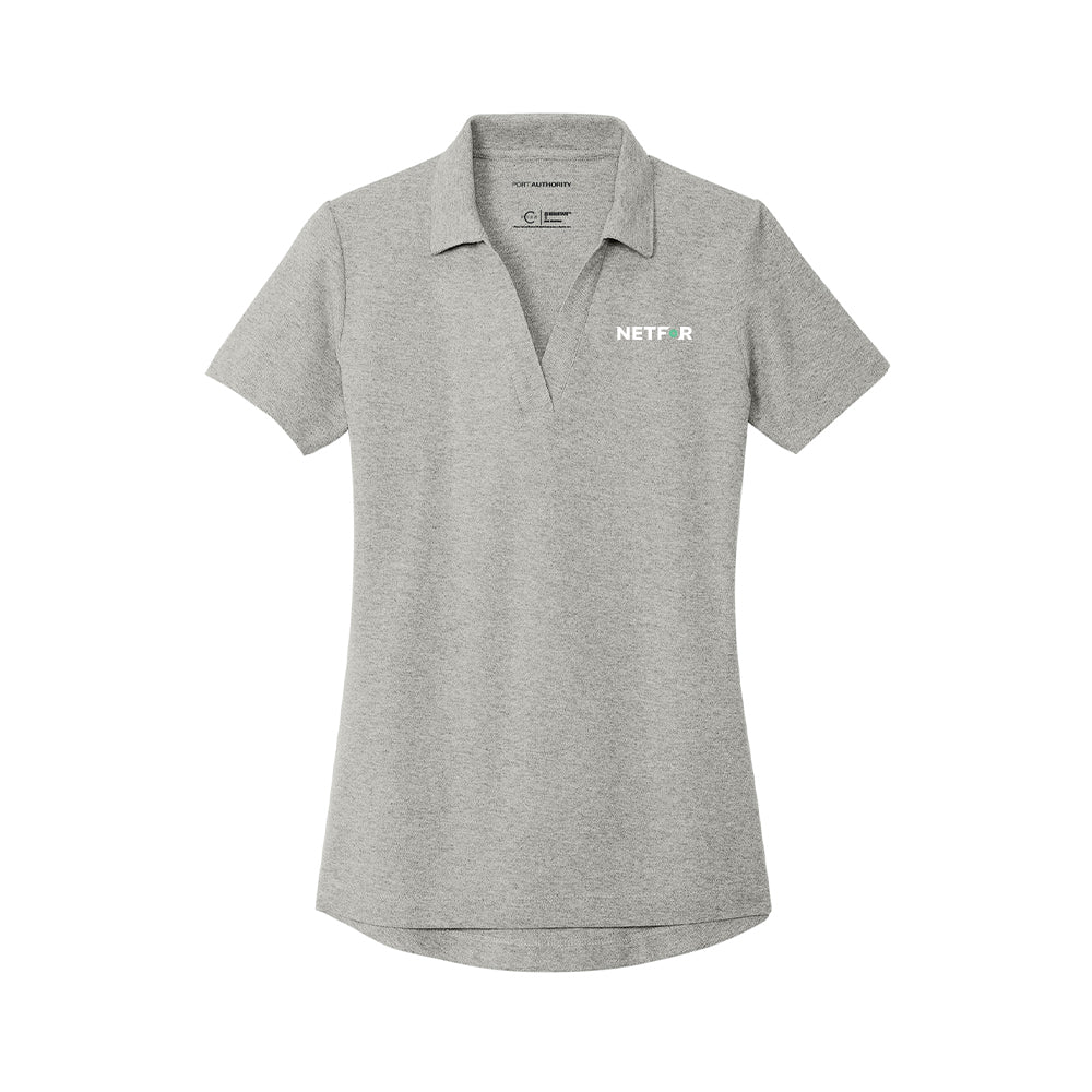 Port Authority Ladies C-FREE Cotton Blend Pique Polo