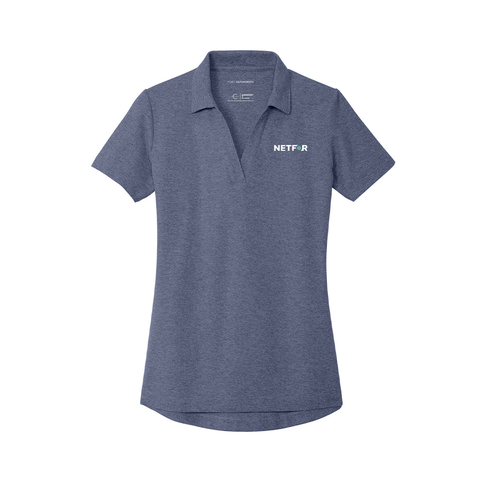 Port Authority Ladies C-FREE Cotton Blend Pique Polo