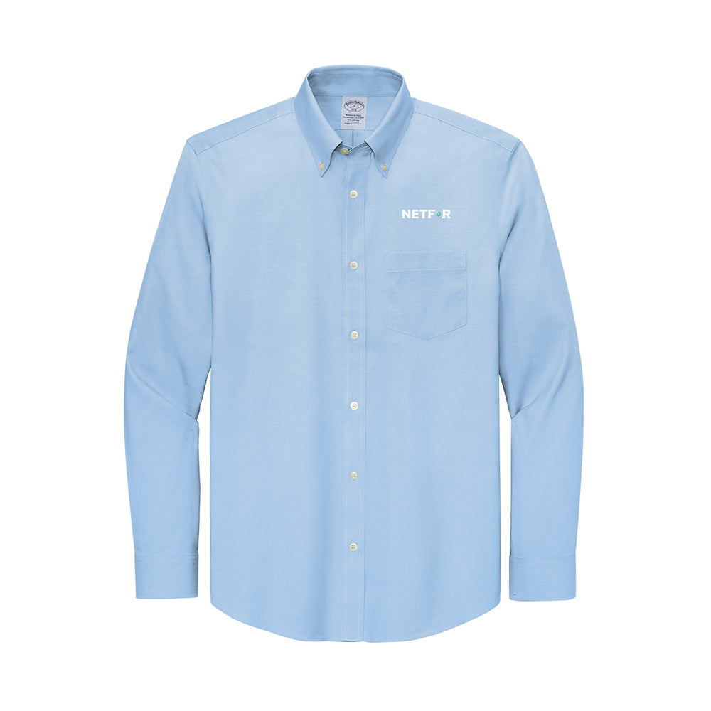 Brooks Brothers Wrinkle-Free Stretch Pinpoint Shirt