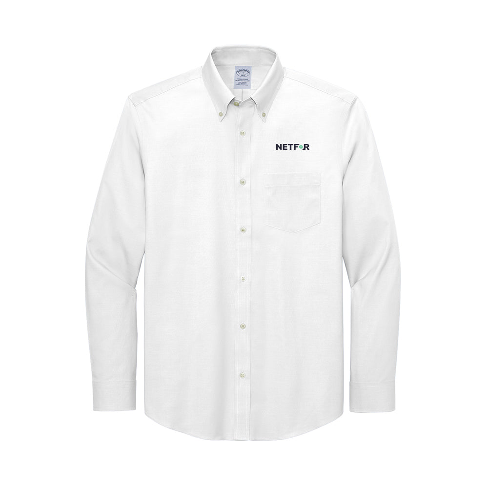 Brooks Brothers Wrinkle-Free Stretch Pinpoint Shirt