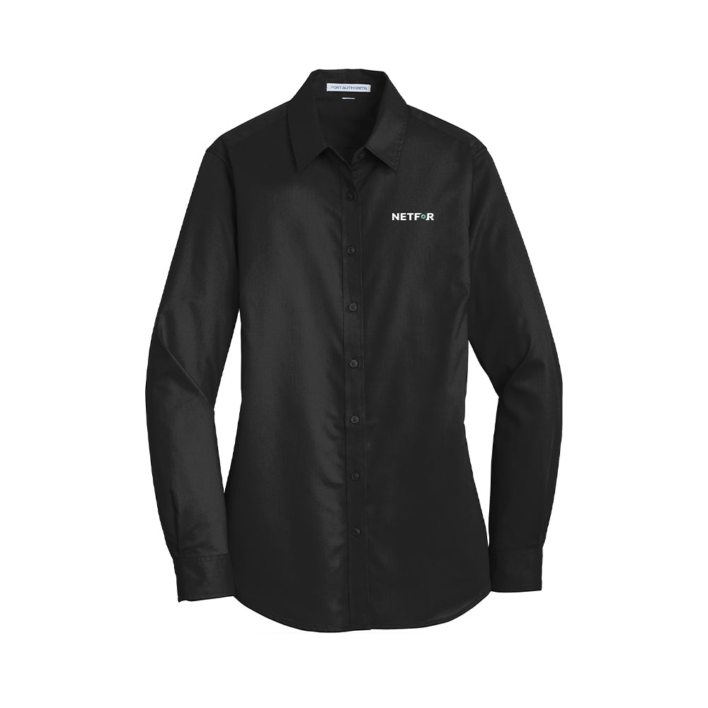 Port Authority Ladies SuperPro Twill Shirt