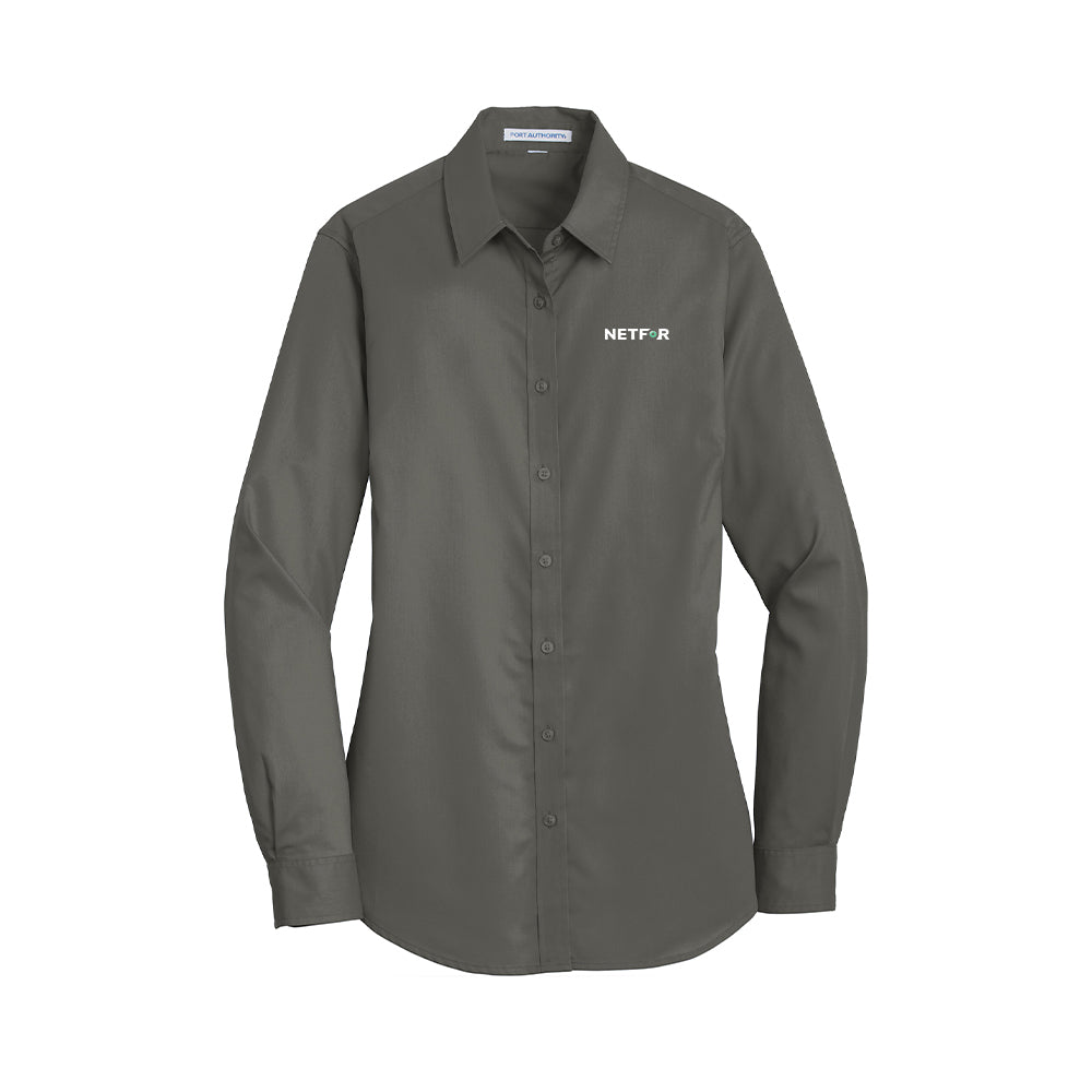 Port Authority Ladies SuperPro Twill Shirt