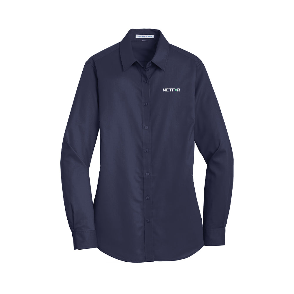 Port Authority Ladies SuperPro Twill Shirt