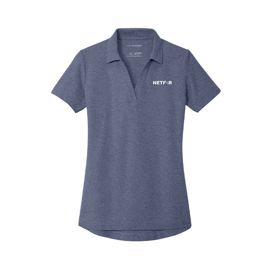 Port Authority Ladies C-FREE Cotton Blend Pique Polo