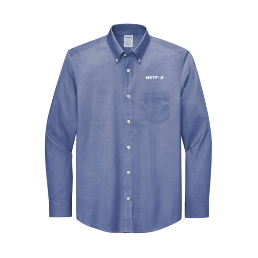 Brooks Brothers Wrinkle-Free Stretch Pinpoint Shirt