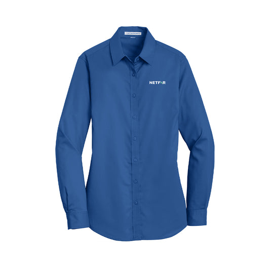 Port Authority Ladies SuperPro Twill Shirt